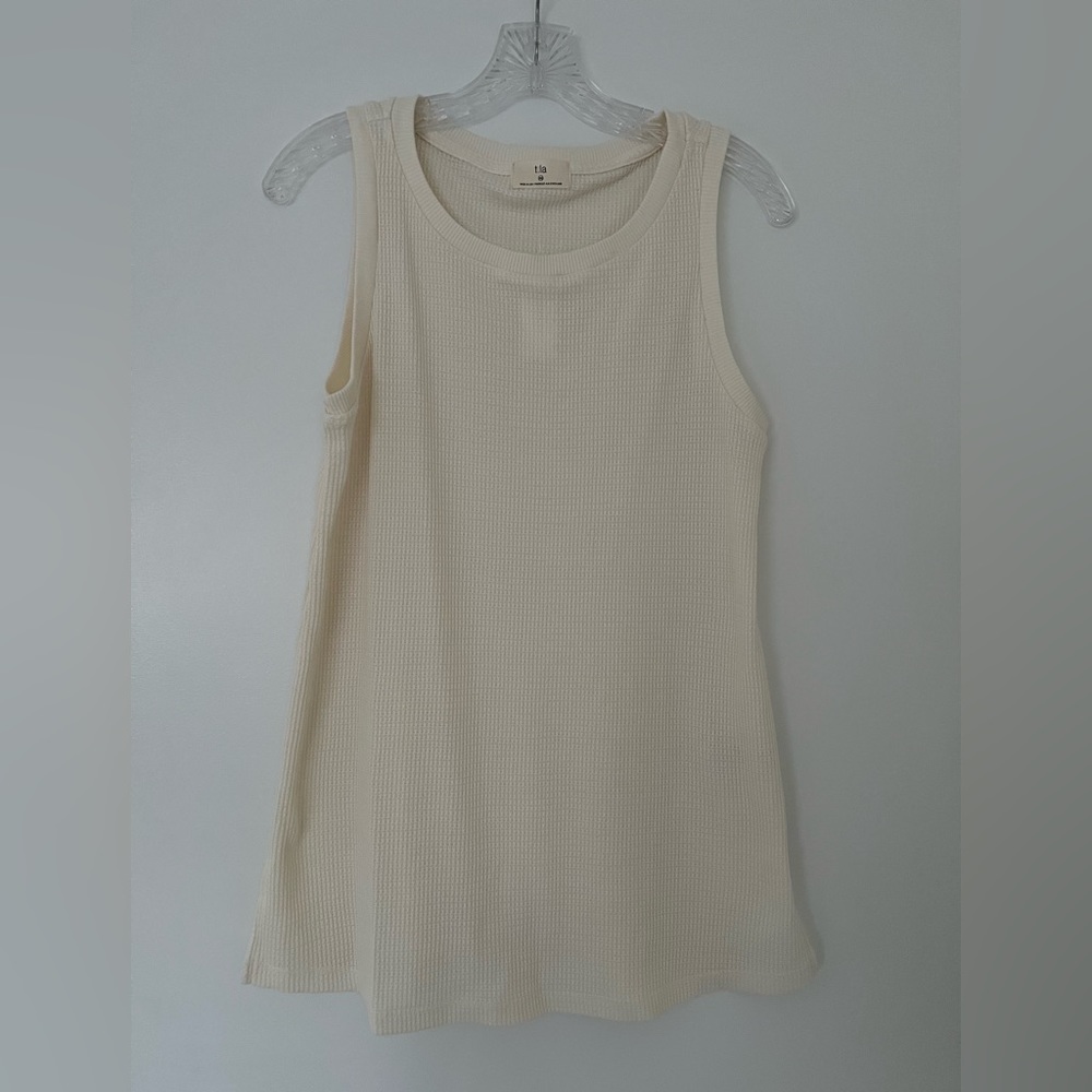 Anthropologie t.la waffle oversized tank